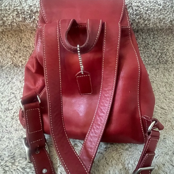 🟡 Vintage Coach Backpack 🎒 Purse 2004 EUC - Picture 7 of 7